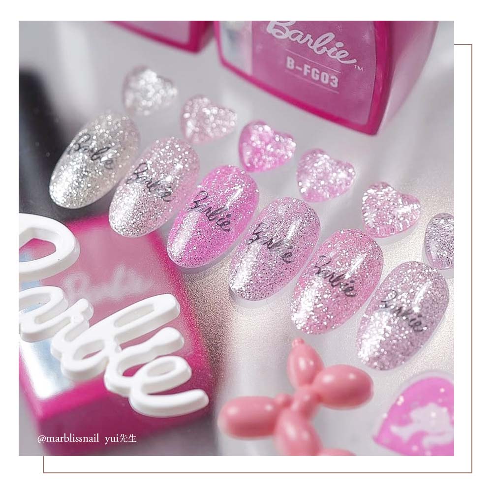 楽天市場】バービー Barbie フラッシュジェル 10g 全6色 FG01~06 ラメ