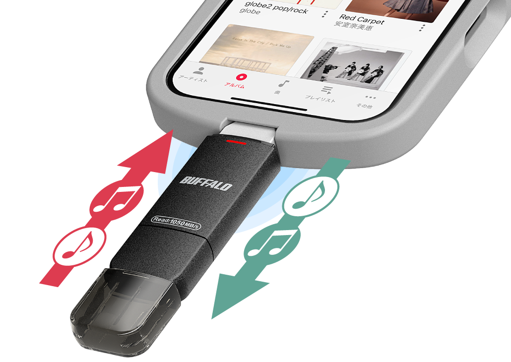 RR-W1-WH : スマートフォン用CDレコーダー | バッファロー