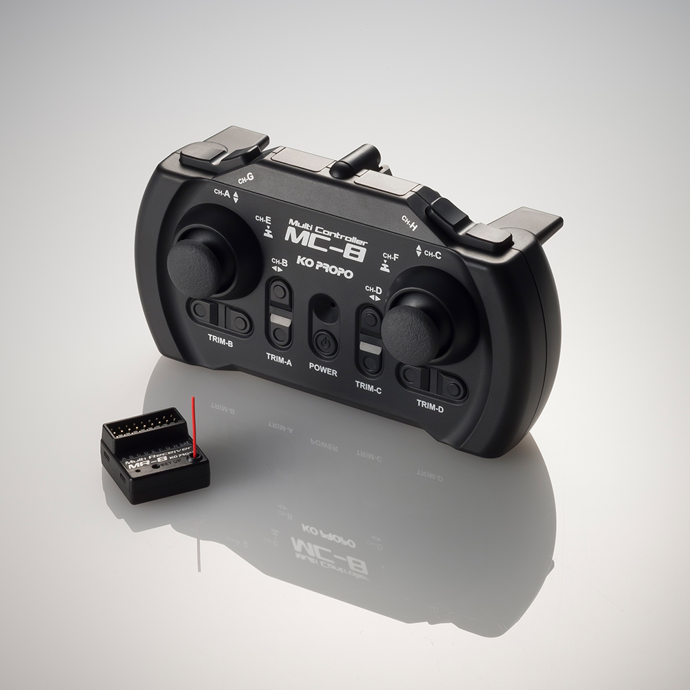 MC-8 2.4GHz MX-F 送受信機セット（MR-8付属） - KOPROPO -
