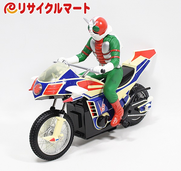 バンダイ 仮面ライダーV3 ハリケーン ACTION BIKE R/C SERIES 3 1/10
