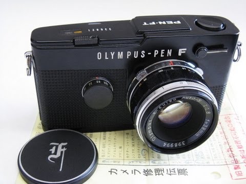 修理完成：オリンパス・ペンFT 黒 + Fズイコー38mm F1.8 - YouTube