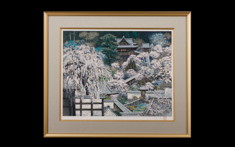 リトグラフ [春映長谷] 15号 | 後藤純男美術館