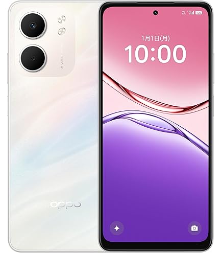 Amazon | 【整備済み品】 OPPO Reno5 A シルバーブラック Ymobile sim