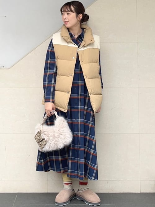 セール】SHIPS any:〈洗濯機可能〉チェック Aライン フレア シャツ