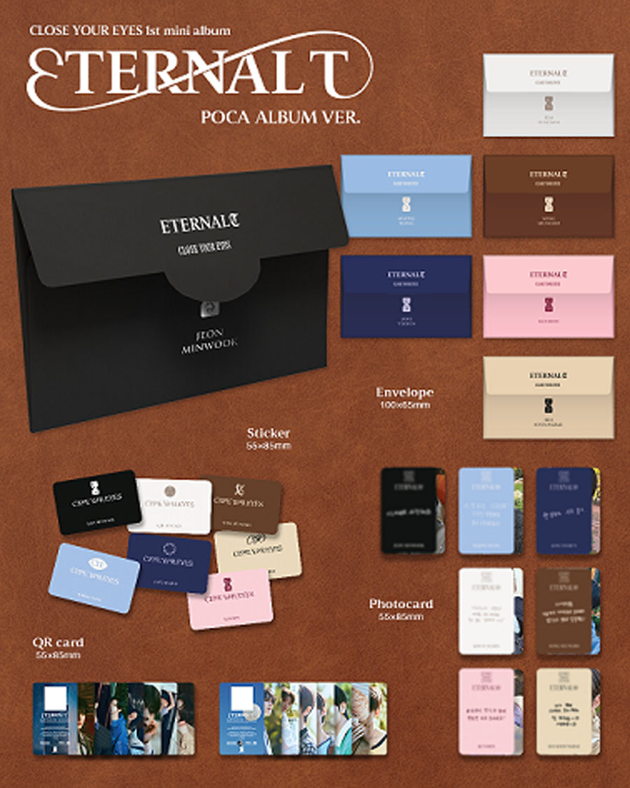 CLOSE YOUR EYES 1stミニアルバム『ETERNALT』HMV限定特典が決定！|K