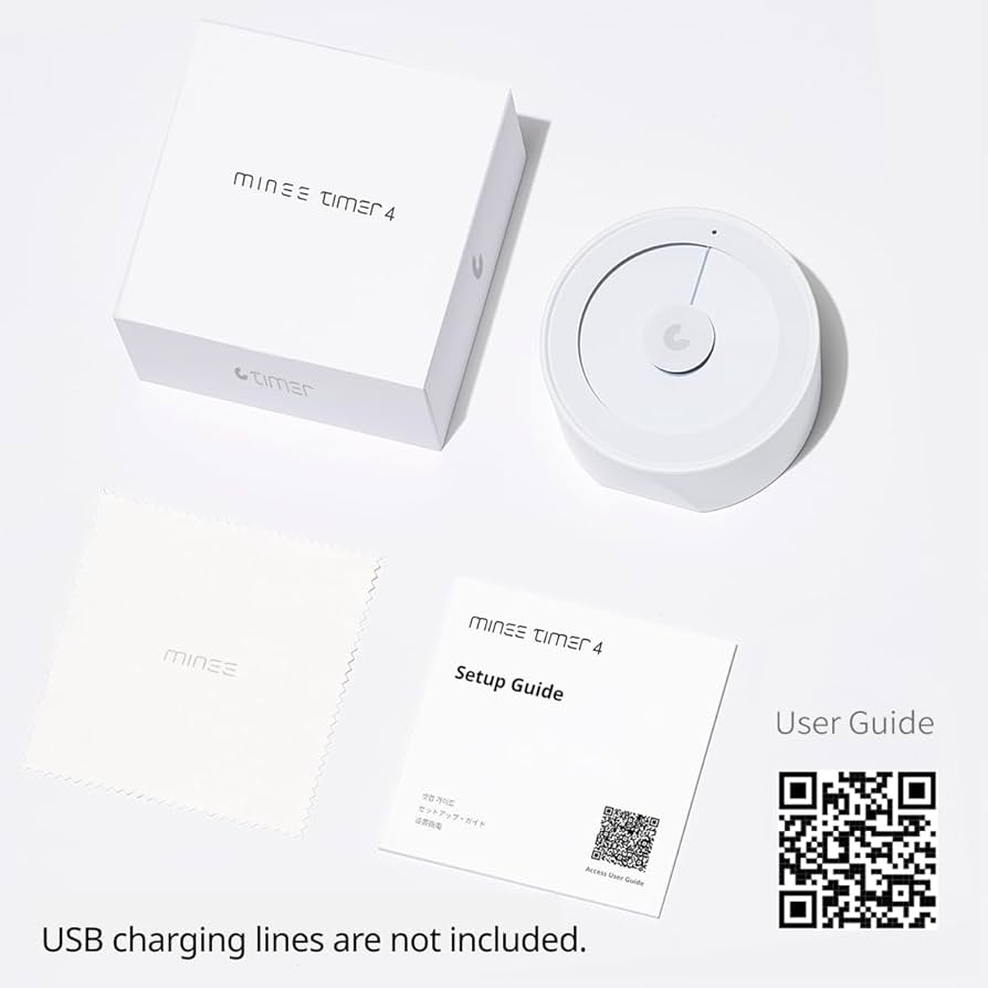 Amazon｜minee 4 [正規品]集中習慣追跡、視覚化タイマー、ポモドーロ