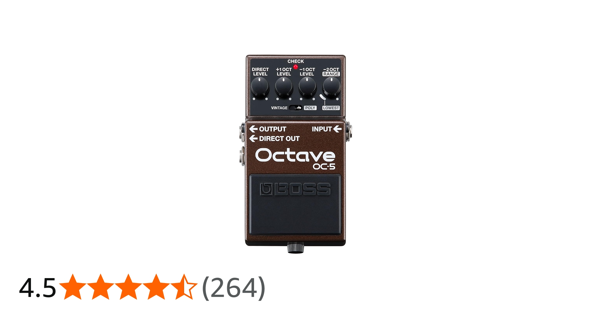 Amazon | BOSS/OC-5 Octave ボス | ディストーション・オーバー