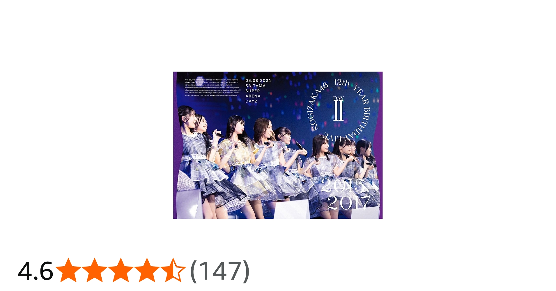Amazon.co.jp: 12th YEAR BIRTHDAY LIVE DAY2 (Blu-ray) (通常盤