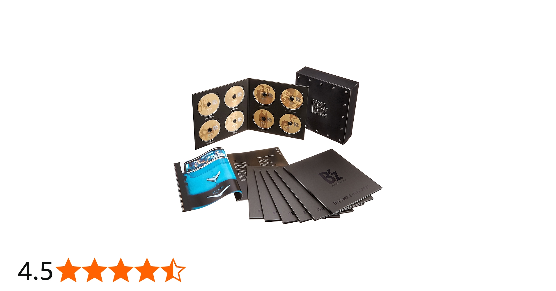 Amazon.co.jp: B'z COMPLETE SINGLE BOX【Black Edition】: ミュージック