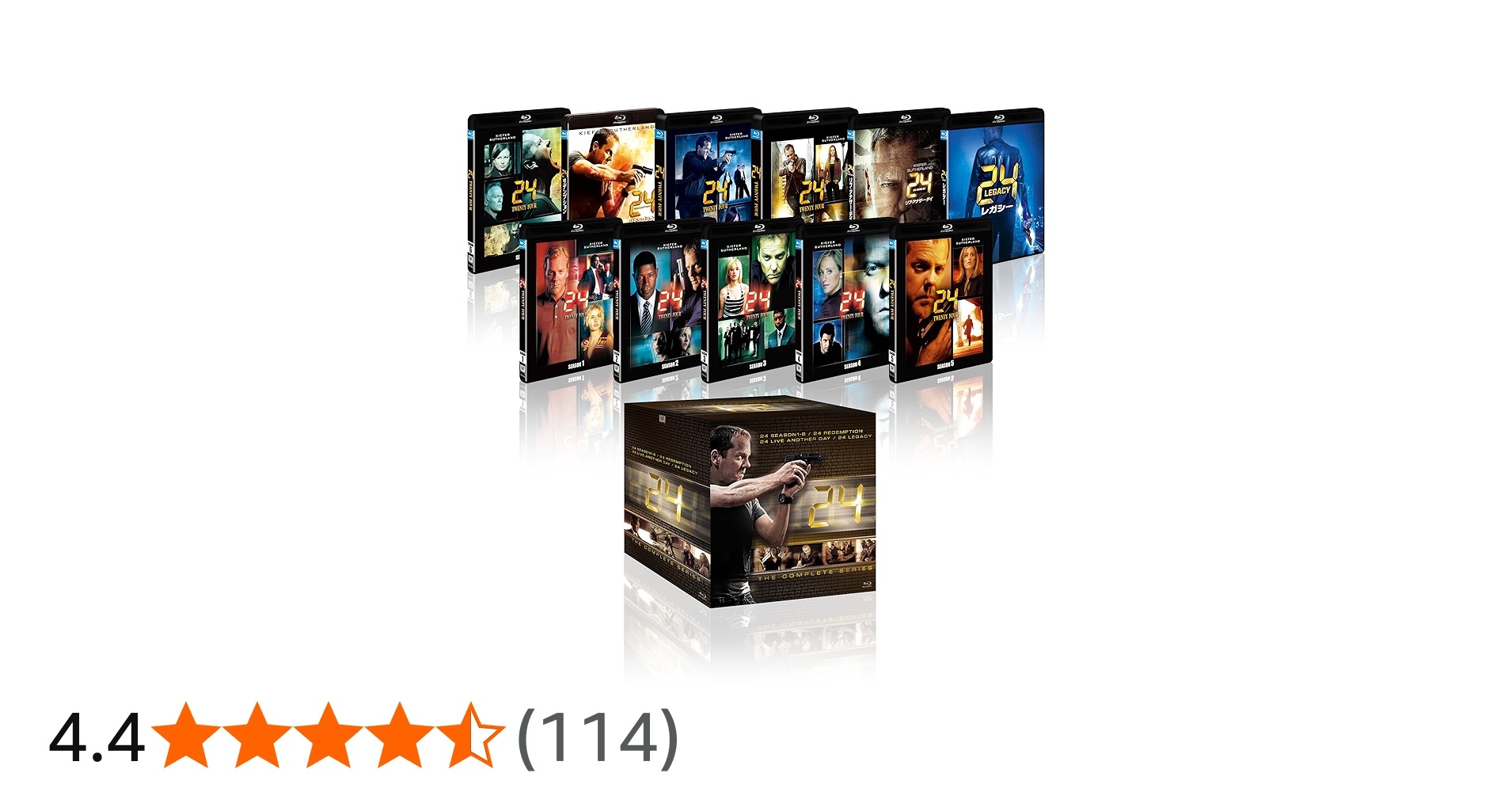 Amazon.co.jp: 24 -TWENTY FOUR- コンプリート ブルーレイBOX (「24