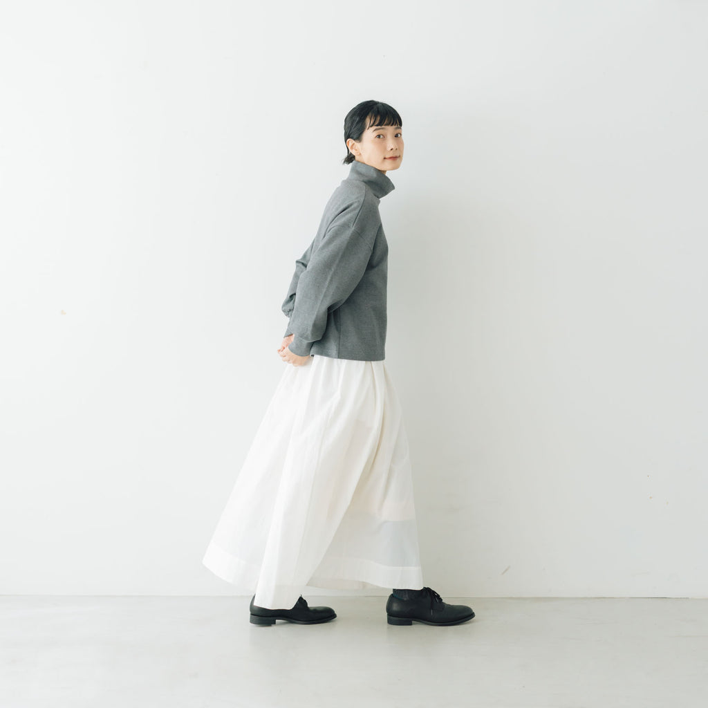 くらすこと ＋to 大人の定番、ハイネックプルオーバー ｜くらすこと