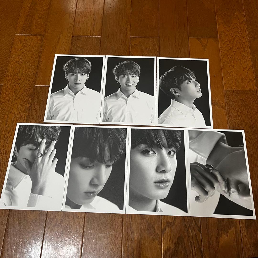 BTS バンタン WINGS ジョングク フェイスフォト BTS JUNGKOOK [The Wings Tour] Official Face Photo Collection Set