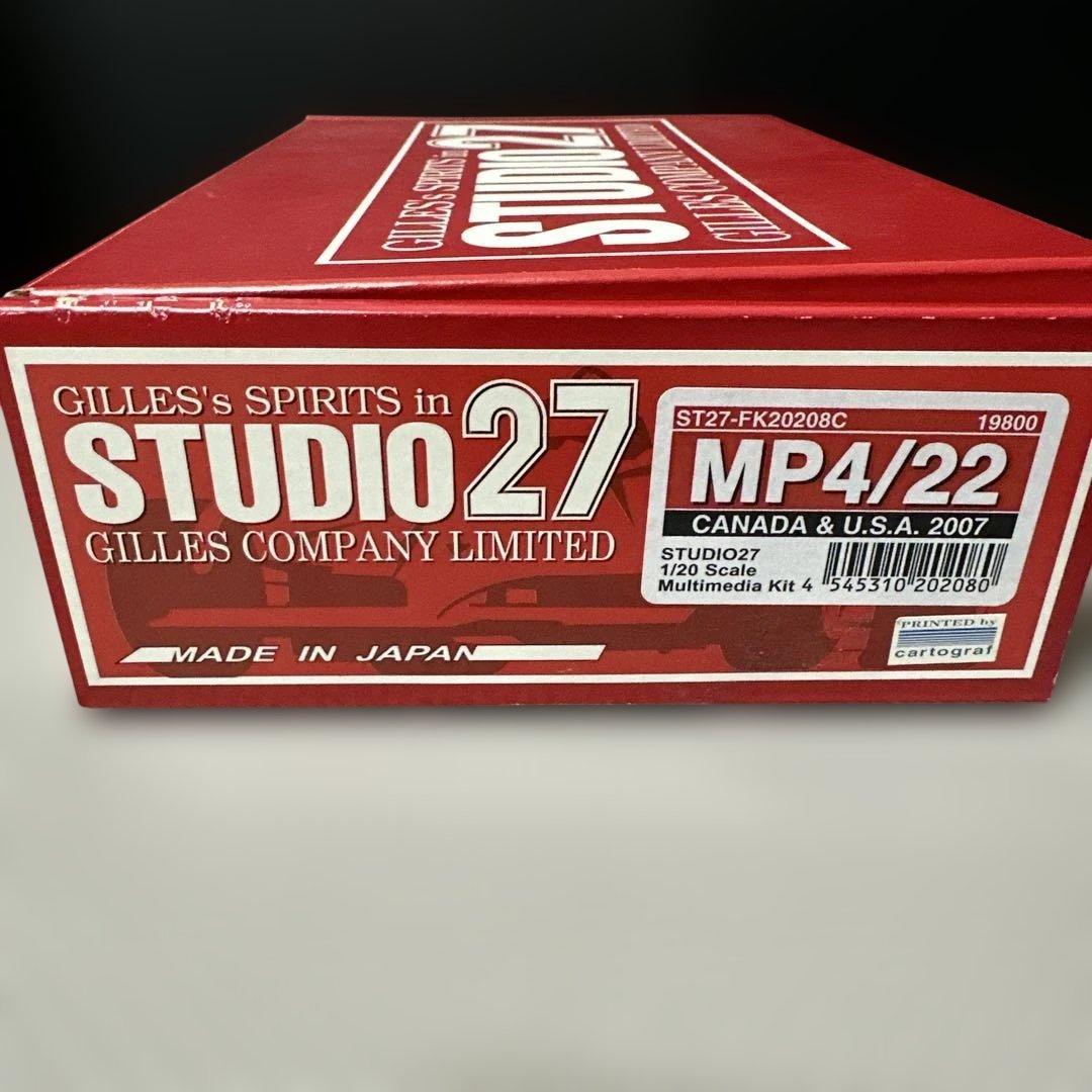 STUDIO27 MP4/22 1/20スケール - メルカリ