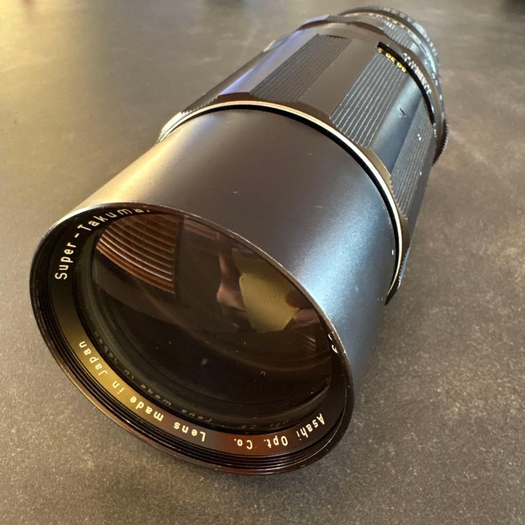 Super-Takumar 1:4/200 レンズ Super-Takumar 1:4/200 Asahi f=200mm Pentax f/4 vintage SLR lens | eBay