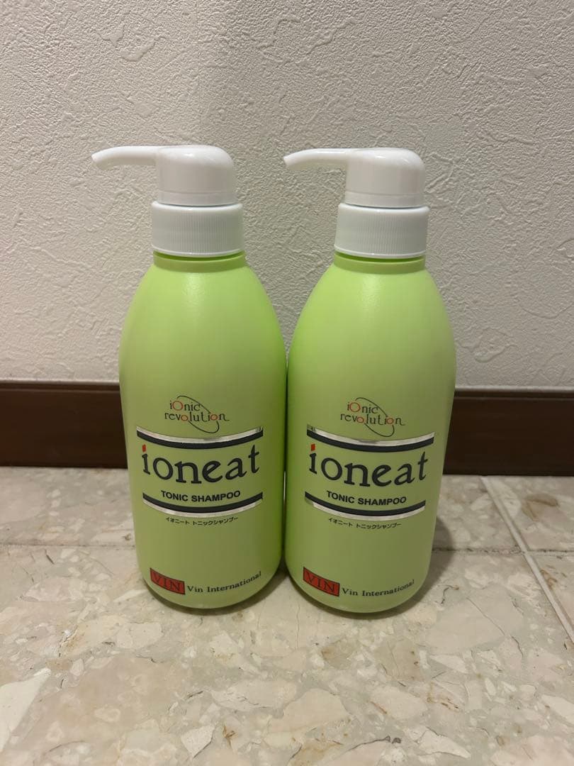 新品 イオニート ioneat トニックシャンプー 500ml ２本セット 新品 イオニート ioneat トニックシャンプー 500ml 2本セット