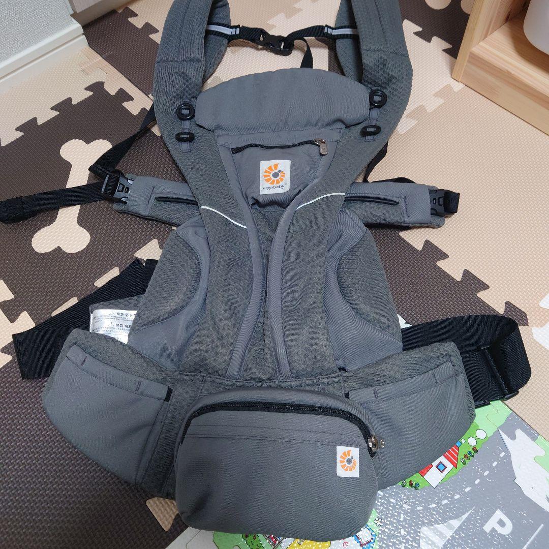 ErgobabyOMNIBreeze抱っこひも グラファイトグレー OMNI Breeze / グラファイトグレー | エルゴベビー オンラインストア