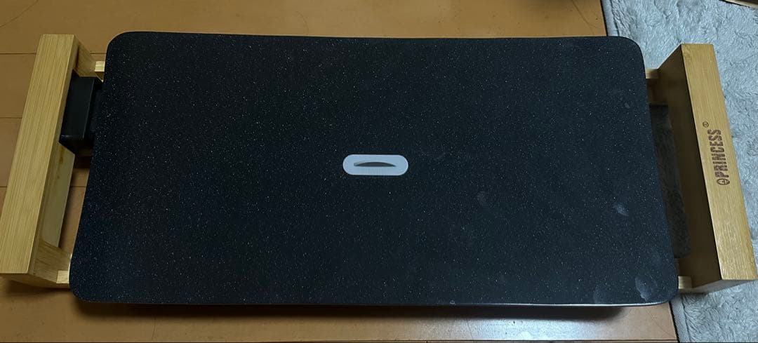 PRINCESS ホットプレート 大 黒 竹製ハンドル TABLE GRILL