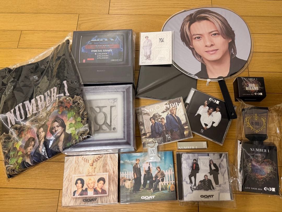 Number_i グッズセット Number_i TOUR 2024 | TOBE OFFICIAL STORE