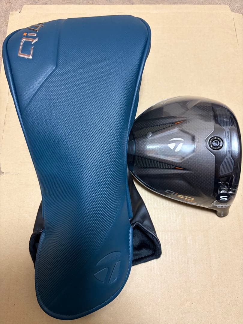 新品未使用 テーラーメイド最新ドライバー Qi4D MAX 9° ヘッド TaylorMade - 未使用テーラーメイド Qi4D MAX ドライバー 9度 ヘッド