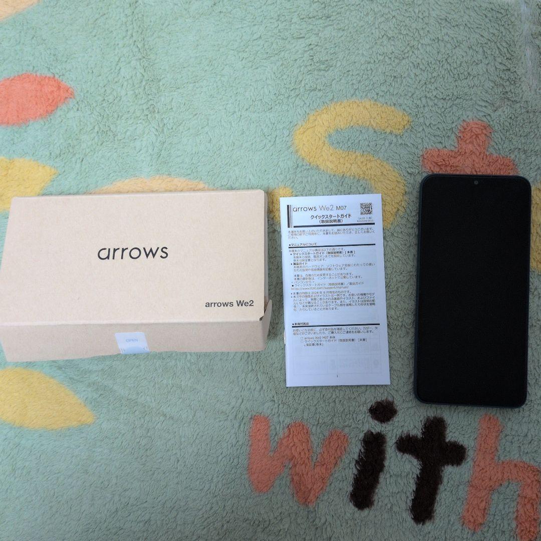 中古　arrows We2 M07 ネイビーグリーン 本体 arrows We2 M07（4GB/128GB） ネイビーグリーン（SIMフリー版） | FCNT