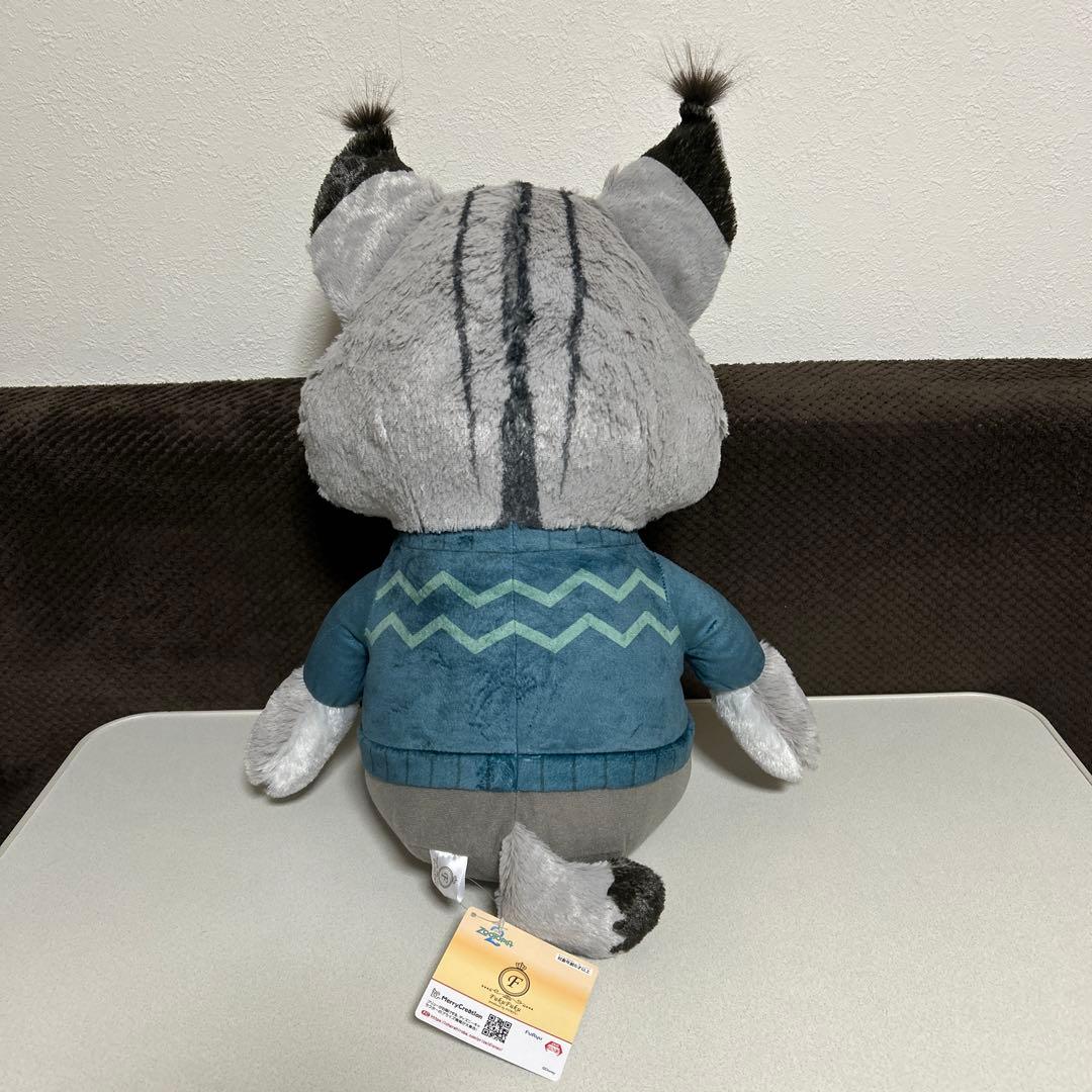 ズートピア2 ぬいぐるみ ニック、ジュディ、パウバート、ゲイリー