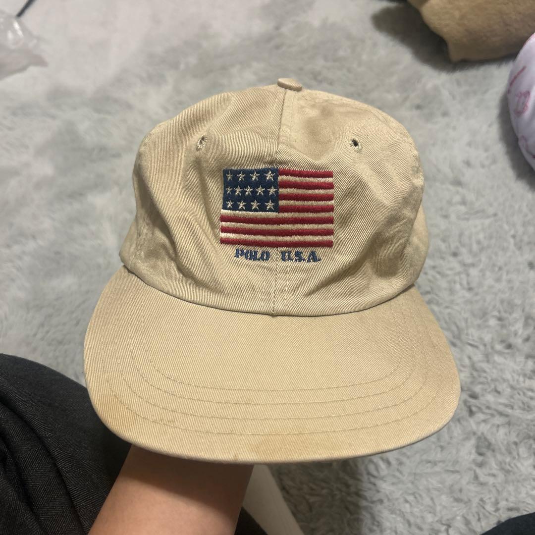 【希少】Polo Ralph Lauren 90s USA製 90s USA製 ポロ ラルフローレン ワンポイント タートルネック コットン