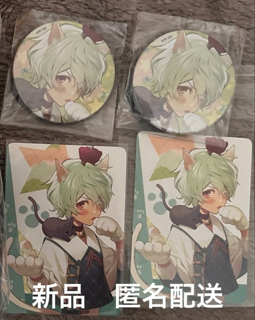 カラマリ オトメイト 冬の市 幼少期 缶バッジ パルカ 笹塚尊 4点セット カラマリ オトメイト 冬の市 幼少期 缶バッジ パルカ 笹塚尊 4点セット