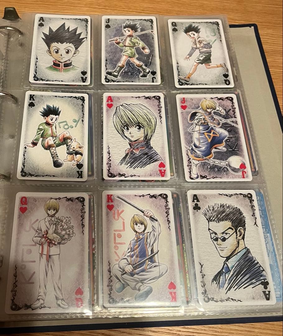 HUNTER×HUNTER 旧 トランプ 絵柄カードのみ17枚 - メルカリ