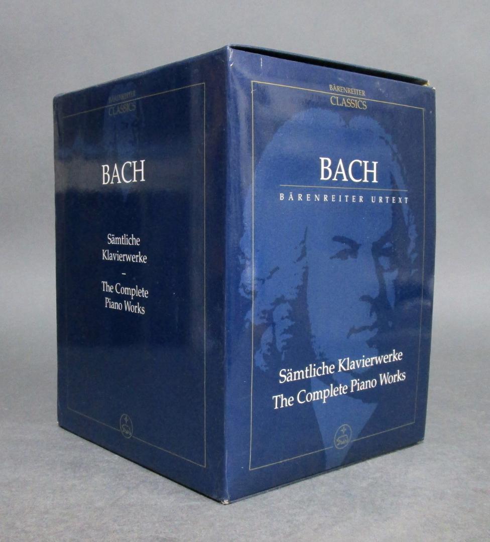輸入楽譜本［バッハ BACH］ピアノ作品集 全4巻 バッハ：ピアノ作品集 全4巻/新バッハ全集版に基づく原典版 - 4巻