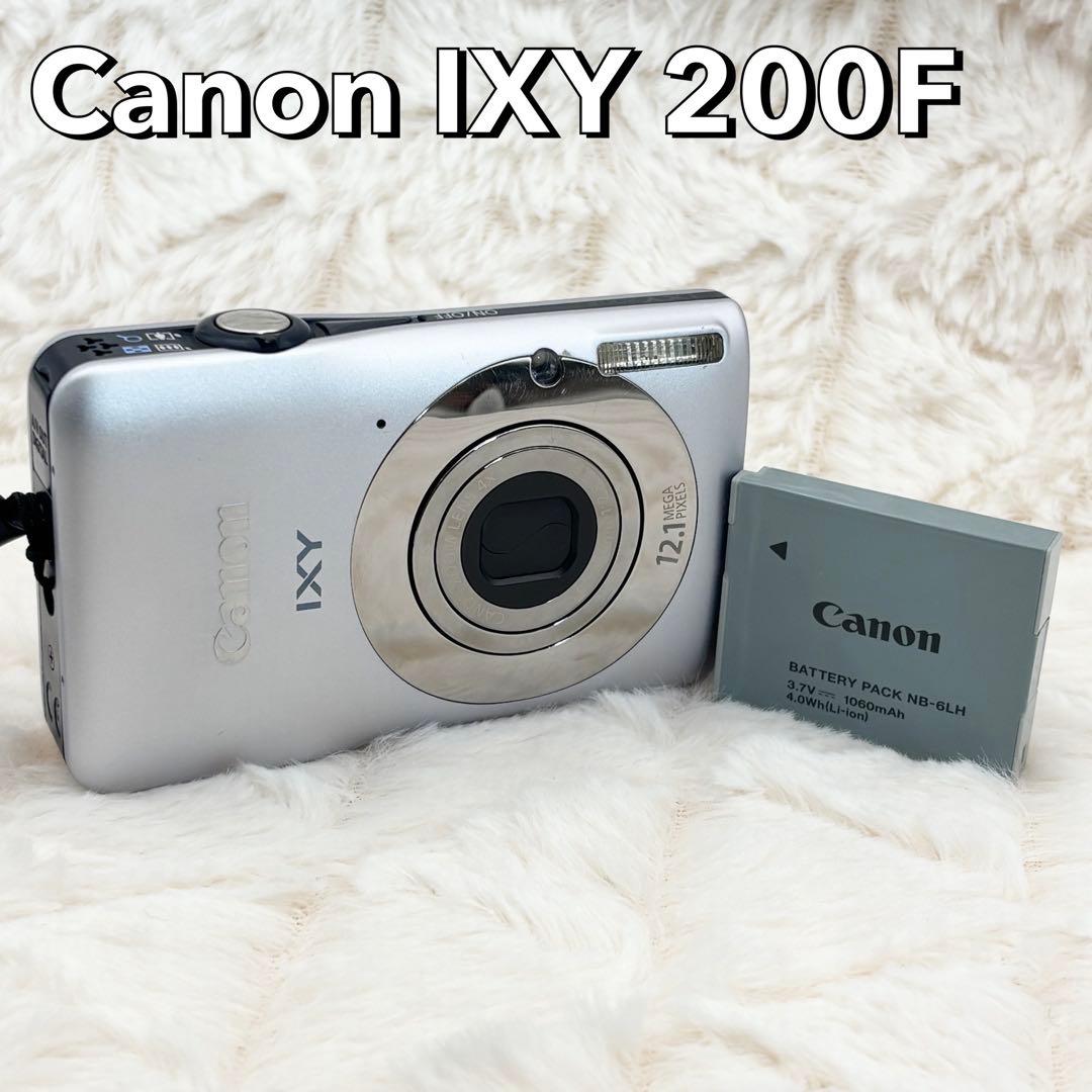 Canon IXY 200F シルバー Canon IXY 200F Silver 12.1MP Digital Camera English Language From