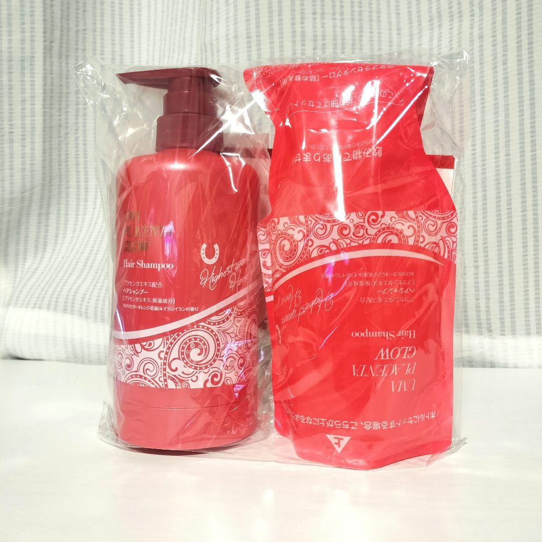 ウマプラセンタ グロー シャンプー 400ml ウマプラセンタグロー シャンプーセット（レッド）400ml – Dr.PROLABO