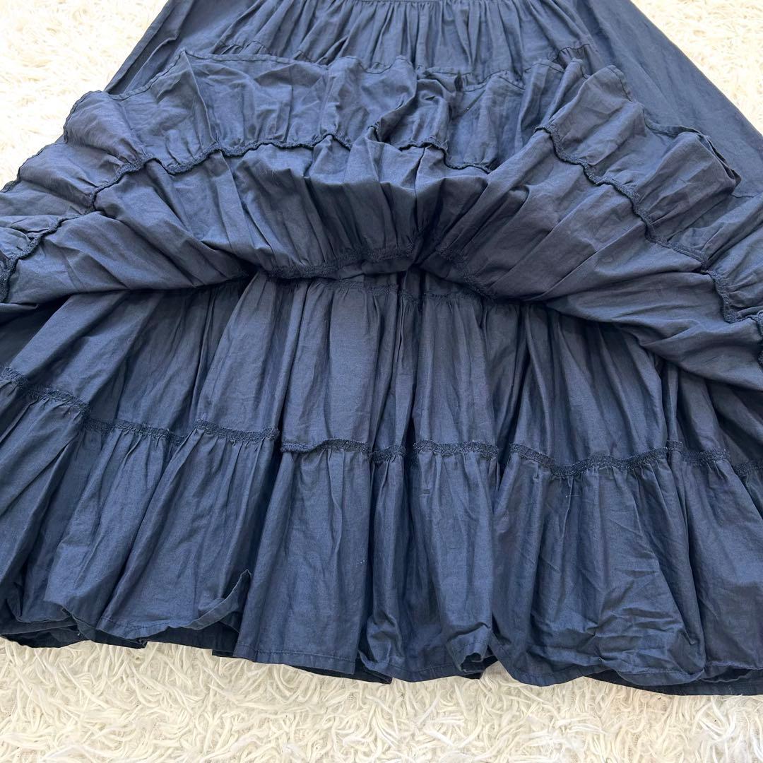 マーレット トゥモローランド別注 ソリマン ティアードドレス Aライン