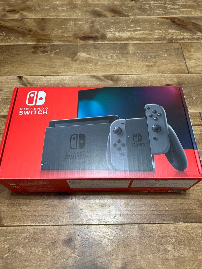 Nintendo Switch 本体　美品　箱　付属品完備 Nintendo Switch 新品 任天堂 Joy-Con (L) (R) グレー/スイッチ本体