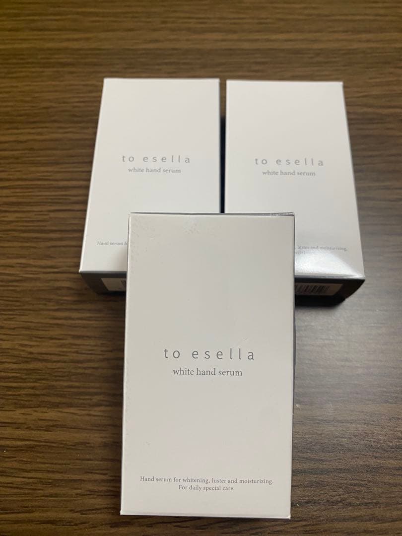 ☆asa☆さん専用　to esella ホワイトハンドセラム 新品未使用 to esella ホワイトハンドセラム 新品未使用 2個セット 】 ホワイト