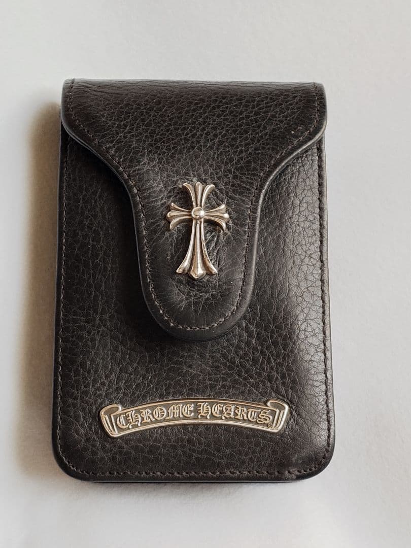 クロムハーツ タバコケース 激レア CHROME HEARTS クロムハーツ シガレットケース 廃盤/ポーチ ダガー