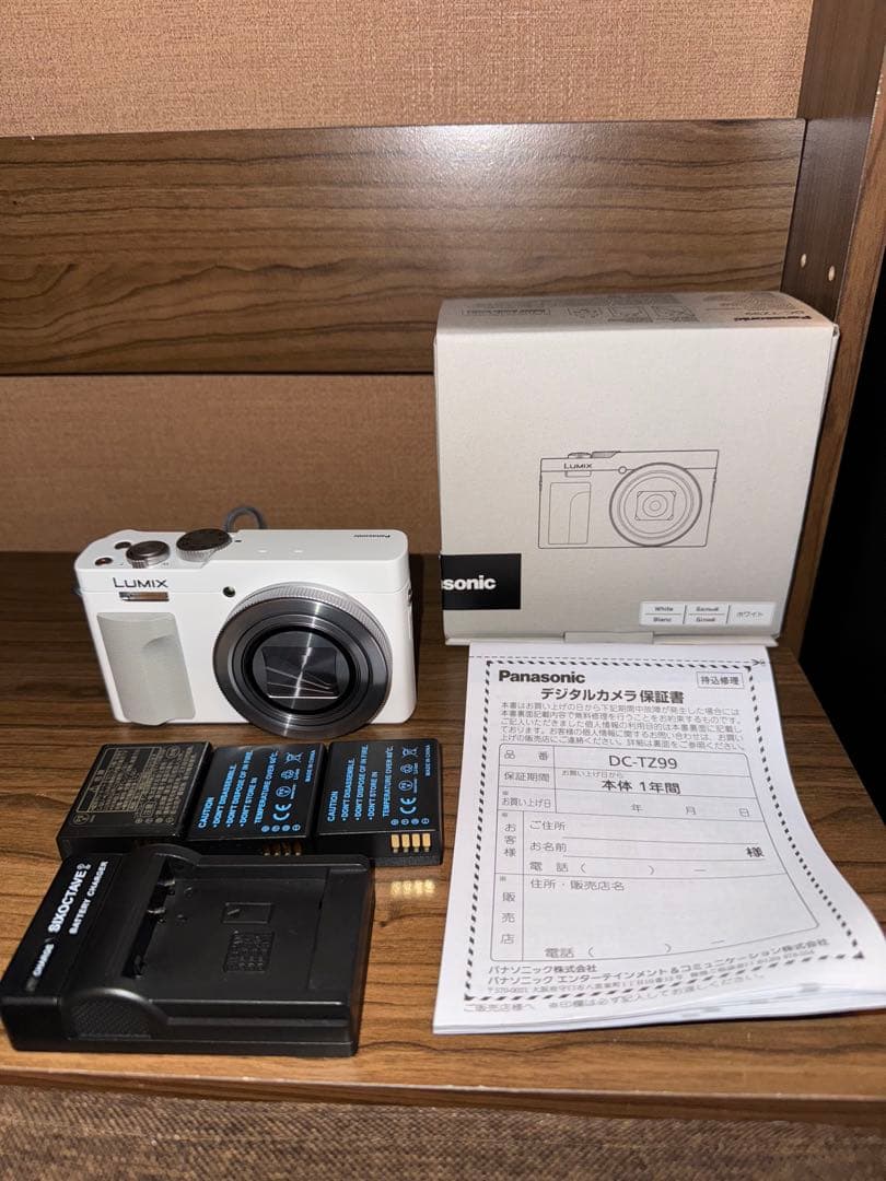 『ボーナス決済に是非！』Panasonic LUMIX TZ99 ホワイト LUMIX DC-TZ99-W ホワイト