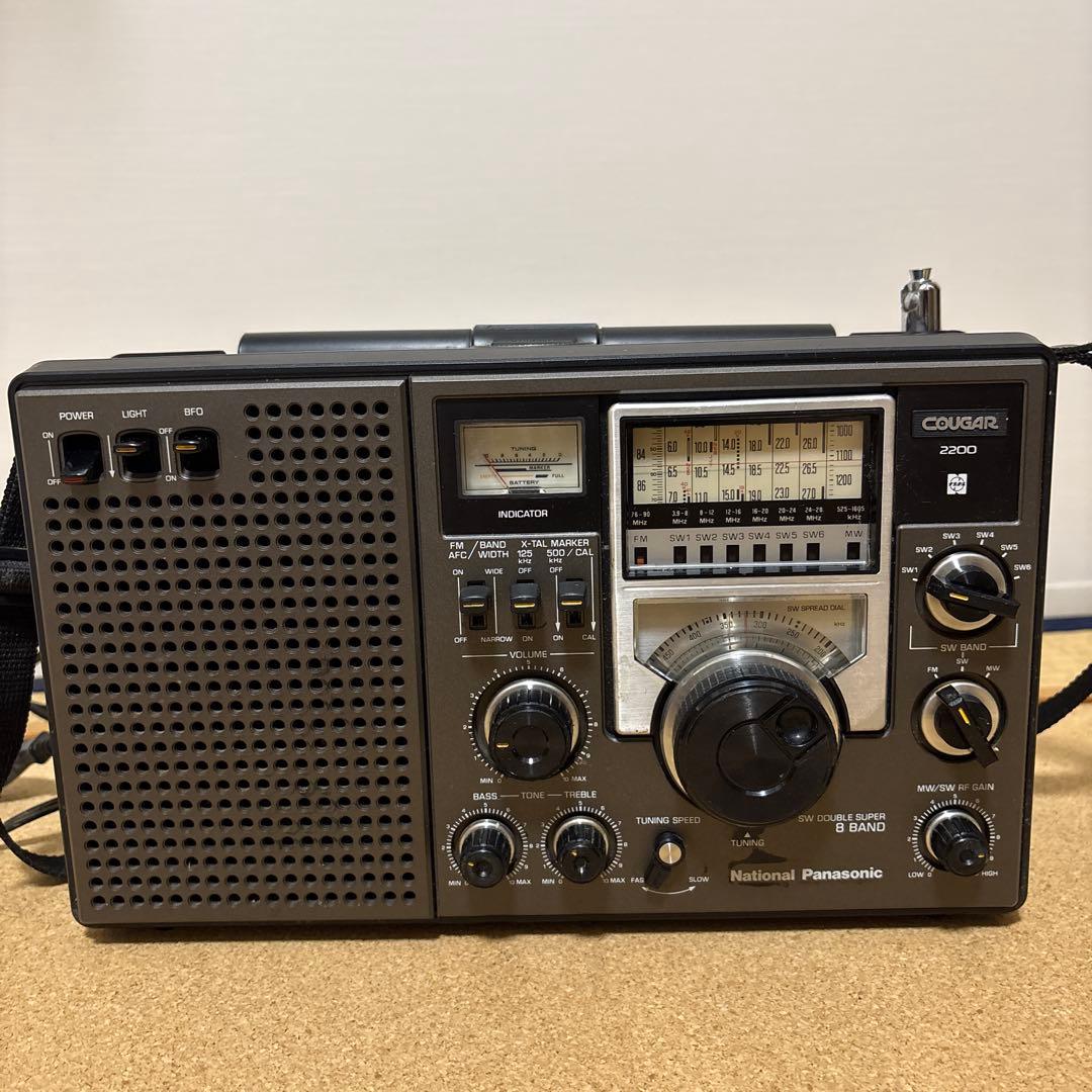 National Cougar RF-2200 ＢＣＬラジオ ナショナル National BCLラジオ クーガ RF-2200 : ワットマン Yahoo