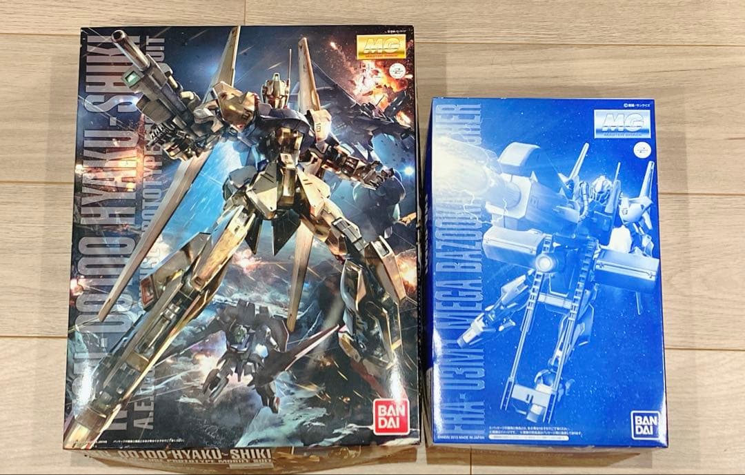 ○未開封○<MG>百式\"Ver.2.0\"&メガバズーカランチャーセット MG 百式 ver.2.0 ＋ メガバズーカランチャー