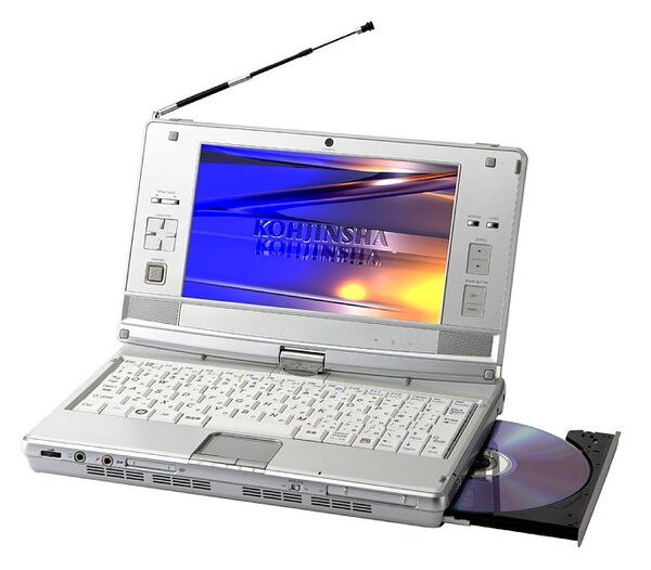ASCII.jp：工人舎、光学ドライブ搭載7インチワイドモバイルノートPC