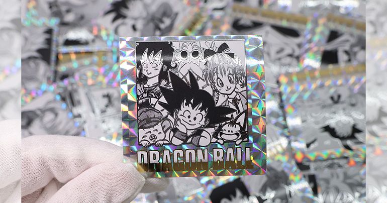 ドラゴンボール40周年記念 オリジナルイラストレーション シール